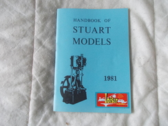 HANDBOOK Of Stuart Models 1981 - Autres & Non Classés