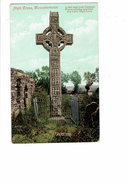 Cpa - Celtic Cross And Round Tower, Monasterboice, Co. Louth, Ireland - 1912 - Louth