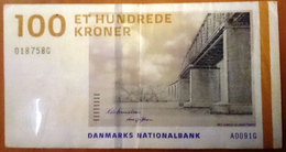 Denmark 100 Kroner 2009 P-66 FV  (free Shipping Via Regular Air Mail (buyer Risk) - Dinamarca