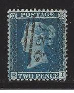 Gr. Britt. Nr.34 Queen Victoria 2 P. Blue - Usados