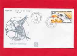 Pli En 1° Jour Du 1/1/1986 ( Goêland Dominicain ) - FDC