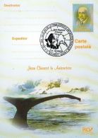 58232- JEAN CHARCOT ANTARCTIC EXPEDITION, WHALE, POSTCARD STATIONERY, 2003, ROMANIA - Spedizioni Antartiche