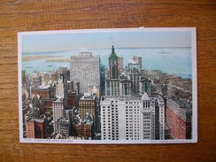 états-unis , New York City , Lower New York And Bay - Other Monuments & Buildings