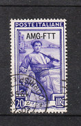 Trieste A   -   1950.  Italia Al Lavoro.Pescatore. Fisherman.  MNH - Taxe