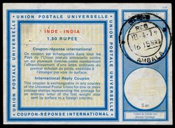 INDE  International Reply Coupon / Coupon Réponse International - Unclassified