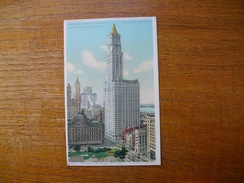 états-unis , New York City , Woolworth Building - Autres Monuments, édifices