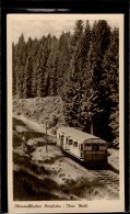 Oberweißbach - S/w Oberweißbacher Bergbahn 4   Mit Zusatzstempel Meuselbacher Kuppe - Oberweissbach