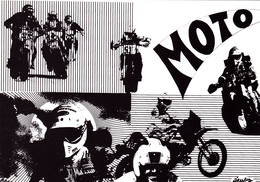 JEUDY  P  Ed Cartophiles Contemporains  -  Moto  Alain Guilhat - CPM  10.5x15  Neuve TBE 1987 - Jeudy