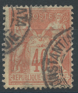 Lot N°35722  N°94, Oblit Cachet à Date ETRANGER CONSTANTINOPLE GALATA TURQUIE - 1876-1898 Sage (Tipo II)