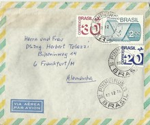 BRASIL CV 1974 - Storia Postale