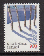 Greenland MNH 2011 Scott #587 Trees In Winter - EUROPA - Ongebruikt