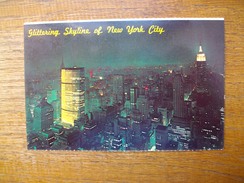 états-unis , New York City , Glittering Panorama Of The New York City , Skyline - Panoramische Zichten, Meerdere Zichten