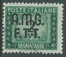 1947-49 TRIESTE A SEGNATASSE USATO 2 LIRE - LL4 - Portomarken