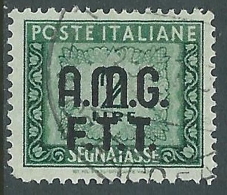 1947-49 TRIESTE A SEGNATASSE USATO 2 LIRE - LL6 - Segnatasse