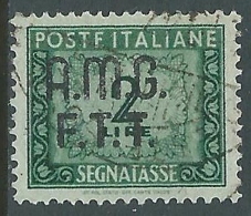 1947-49 TRIESTE A SEGNATASSE USATO 2 LIRE - LL11 - Segnatasse