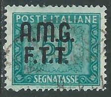 1947-49 TRIESTE A SEGNATASSE USATO 50 LIRE - LL3 - Segnatasse