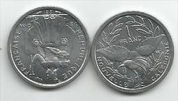 New Caledonia 1  Franc 1981.  UNC - Nuova Caledonia