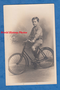 CPA Photo - HULL , England - Portrait D'un Jeune Garçon Sur Son Vélo - Enfant Bike Fahrrad Cycle Boy - Robt T. Watson - Hull
