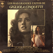 LP Argentino Recopilatorio De Gigliola Cinquetti Año 1974 - Otros - Canción Italiana