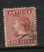 Antigua 1872 1p Victoria Issue #8 - 1858-1960 Colonia Britannica