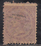 1d Used Perf., 12½, New Zealand 1874 Onwards - Usados