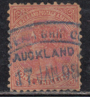 1s Used, Perf., 11 X 11, New Zealand 1882 Onwards - Usados