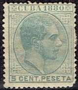 CUBA # FROM 1880  STAMPWORLD 34* - Cuba (1874-1898)