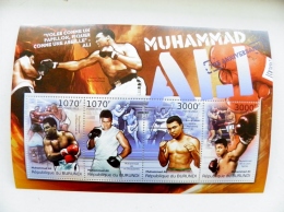 SALE!  Burundi Sheetlet 2012 Sport  Boxing Muhammad Ali - Ongebruikt