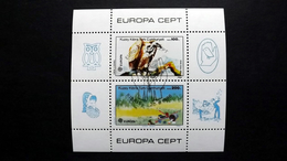 Zypern Türk. 179/80 Block 5 Oo/ESST, EUROPA/CEPT 1986, Natur- Und Umweltschutz, Eurasischer Gänsegeier - Oblitérés
