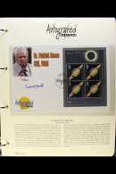 AUTOGRAPHED EDITIONS FDC'S 1996-2000 Collection In An Album, Each Cover With Illustration Of And Personally Signed... - FDC