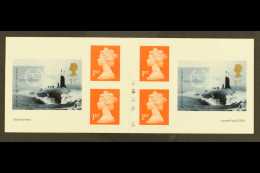 2001 SUBMARINE BOOKLET - RARE (April) Centenary Of Royal Navy Submarine Service Booklet, SG PM2, Complete &... - Altri & Non Classificati