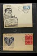 1937 ROYAL WEDDING COVERS COLLECTION (3rd June). An All Different Group Of 6 French First Day Covers Commemorating... - Non Classificati