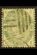 1883-84 4d Dull Green, SG 192, Used Lightly Cancelled With Strong Original Colour. For More Images, Please Visit... - Other & Unclassified