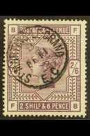 1883-84 2s6d Deep Lilac, SG 179, Used With Superb "MARTINS LE GRAND" Fully- Dated Cds, A Trace Of Postmark On A... - Other & Unclassified