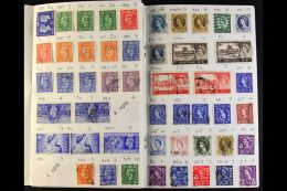 CIRCUIT BOOK HOARD An Extensive KGVI - QEII MINT/NHM & USED RANGE In A Pile Of "Picked" Stamp Club Circuit... - Other & Unclassified