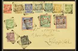 1907 COVER (10th April) Cover To A Domestic Hospital Bearing The 1904 "Arms" Set To 3r, SG 210/222, Each Stamp... - Zanzibar (...-1963)