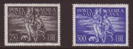 1948 250L Violet-black & 500L Ultramarine Airs, Sassone 16/17, SG 137/38, Very Fine Mint, Fresh! (2 Stamps)... - Altri & Non Classificati