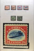 1918-1967 AIR POST COLLECTION Mint, Never Hinged Mint And Used, Plus Covers And Cards. With 1918 Mint Set And Used... - Other & Unclassified