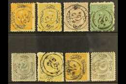 1865-75 BULGARIAN FORERUNNERS A Seldom Seen Range Of Turkish Issues Bearing Double-lined Circular Cancels From... - Altri & Non Classificati