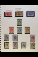 1931-51 KGVI FINE MINT COLLECTION Complete Basic Run For Period, 1938-54 Defins With A Number Of Additional Perfs... - Swaziland (...-1967)