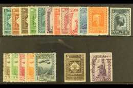 1931 MONTSERRAT MONASTERY Mint And Used Selection With Postage Set Complete To 1p Fresh Mint, Air Set Complete (1p... - Altri & Non Classificati