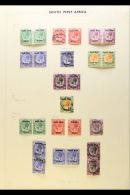 1923 To 1970's ATTRACTIVE ORIGINAL COLLECTION Mint And Used, Generally Fine And Fresh, Much Of Interest And Value.... - Africa Del Sud-Ovest (1923-1990)
