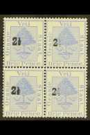 ORANGE FREE STATE 1897 2½d On 3d (both Types) On A Block Of 4, SG 83/83a, Fine Mint (4 Stamps) For More... - Unclassified