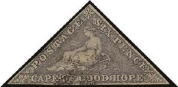 COGH 1855-63 6d Slate- Lilac On Blued, SG 7c, Fine Lightly Used With 3 Small Neat Margins, Crisp Original Colour... - Non Classificati