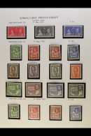 1937-51 KGVI FINE MINT COLLECTION Almost Complete Basic Run Of KGVI Issues (missing Only 1942 2r), SG 90/113,... - Somaliland (Protettorato ...-1959)