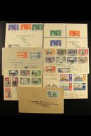 1937-1984 Mostly Philatelic Covers, Inc First Day Covers, 1937 Coronation Sets On Covers, Registered Items, A Few... - Isola Di Sant'Elena