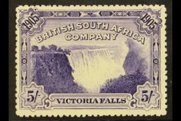 1905 5s Violet Victoria Falls, SG 99, Very Fine Mint. For More Images, Please Visit... - Altri & Non Classificati