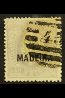 MADEIRA 1868-70 240r Reddish Lilac, Type I Opt, Perf 12½, SG 21, Used With "45" Barred Cancel And Some... - Other & Unclassified