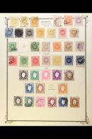 ANGOLA 1875-1955 OLD TIME COLLECTION On Pages, Mint Or Used, Inc 1875-1885 Crown Types To 300r Mint, 1886 Most... - Other & Unclassified