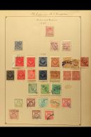 REVENUE STAMPS (U.S. ADMINISTRATION) - INTERNAL REVENUE 1898-1905 Mint And Used Collection On Album Page.... - Filippine